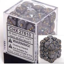 Speckled Hi-Tech 12 16mm D6 Dice Block - CHX25740